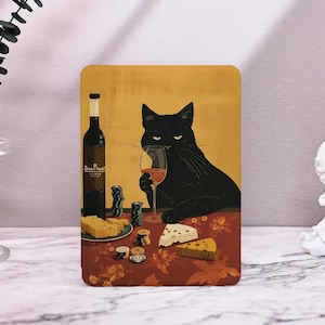 Custodia Kindle Paperwhite personalizzata con gatto rosso per Kindle Paperwhite, Kindle 6" Paperwhite 6.8" 7'' Kindle 10a 11a 12a generazione