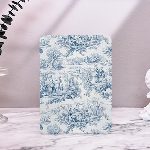 Paesaggio Barocco Blue All New Kindle Paperwhite 6.8 case KPW6 12th 7" 10th 11th Case Kindle 12th 6" 2024 Kindle Case Paperwhite Cover