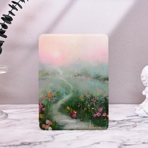 Étui Kindle style peinture à l'huile pour Kindle Paperwhite 6,8 po. Étui Kindle 10e 11e génération Paperwhite 1/2/3/4 Étui tendance Kindle 2022
