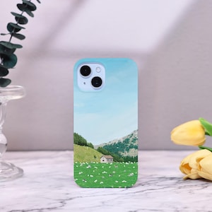 Blue Sky iPhone Case Cover for iPhone 16 15 14 13 12 11 iPhone14 13 12 11 Pro Max Matte 14 15 Plus CaseiPhone 12/13 Mini Case XR XS SE Case