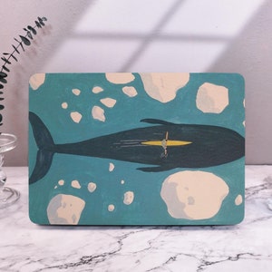 Ocean Journey New MacBook Case for 2023 M1/M2/M3 Pro 16, Pro 14 inch 16 inch, Air 13.6 M2 inch Laptop Hard Macbook Case A2681 A2338