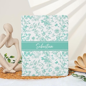 Funda personalizada color turquesa para iPad, compatible con iPad Mini 7/6.ª generación, iPad Pro 9.7", 11", 12.9" y 13", iPad Air 7", 11" y 13", iPad A16 y iPad 10", 9" y 8".