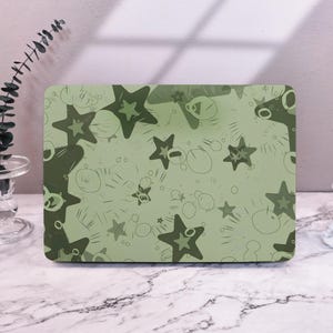 Star Minimalist Style Macbook Case 2022 2021 2020 Laptop Case Pro 13 14 15 16 MacBook Case Cover M1 M2 Air 13 A2681 A2337 Air 13 15 inches