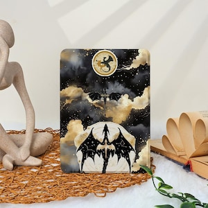 Dragon Fourth Wing Kindle Case, Kindle 11/12th, PaperWhite10/11/12th Cover, PaperWhite 2022/2024, Kindle Colorsoft Case, Auto Wake/Sleep