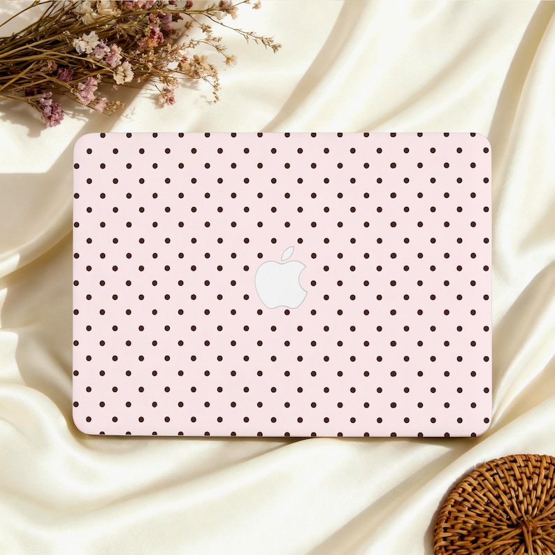 Minimalist Polka Dot MacBook Laptop Cover for 2026 Neo 13 Air 15/13/11 ...