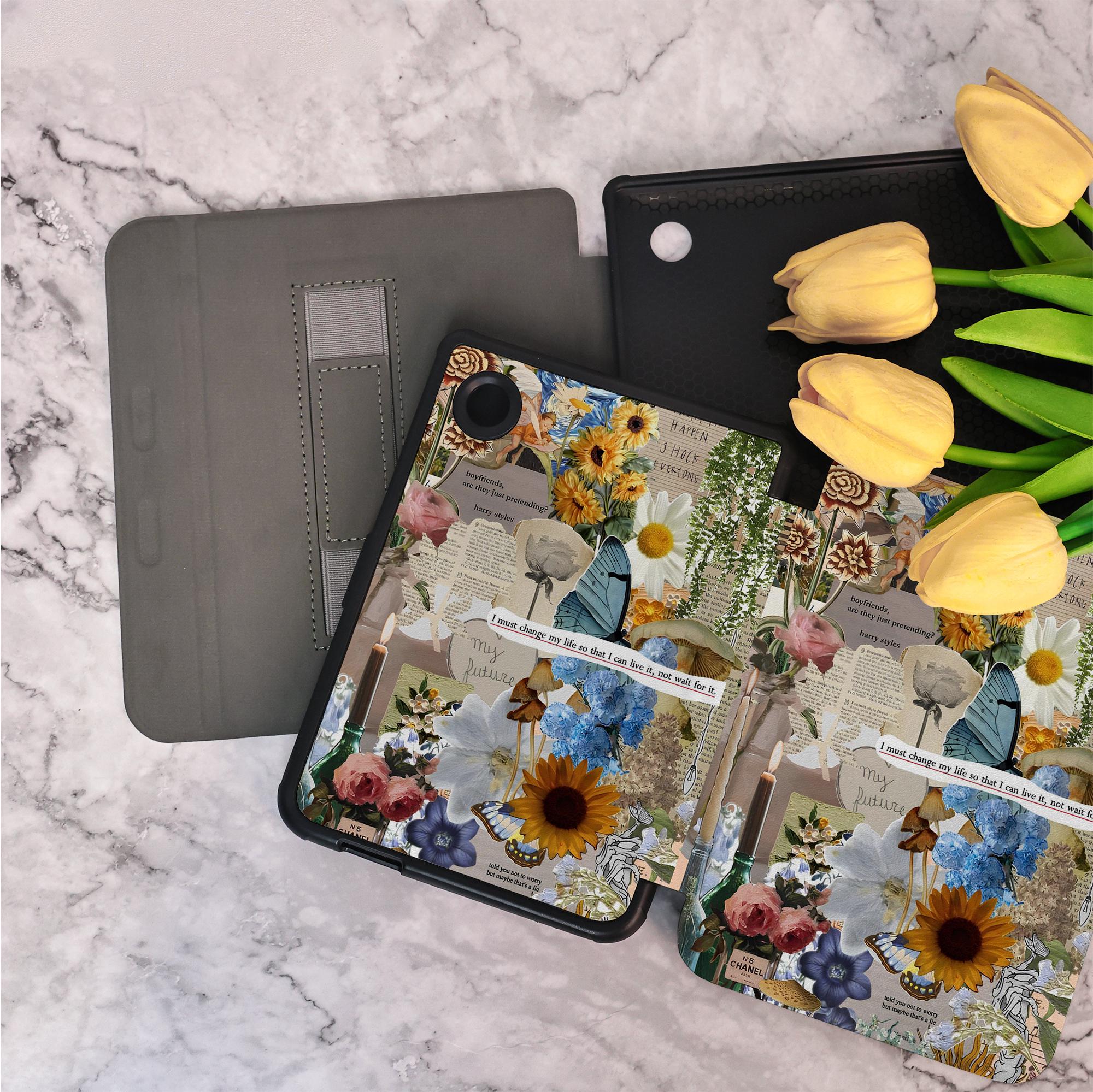 Sunflower Collage Personalised Case Cover for Kindle 11th 12th Case ...