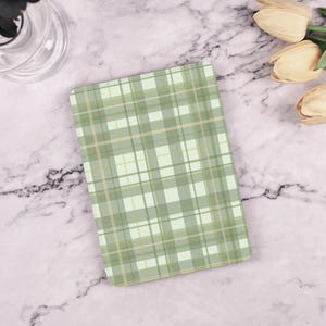 Green checkered Kindle Case For Kindle Paperwhite 6.8&#39;&#39; 7&#39;&#39; Case Kindle 10th 11th 12th Gen Cover Paperwhite 1/2/3/4 Kindle 2022 2024 Case