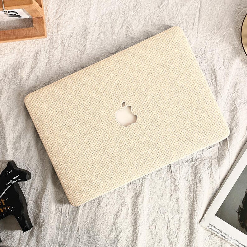 Pink Woven Leather MacBook Case For M4 M2 Air 13 A3240 A2681 Air 15 A3241 Pro 13 14 16 Case 2025 2024 2023 2022 MacBook Air Pro Case Cover image 11