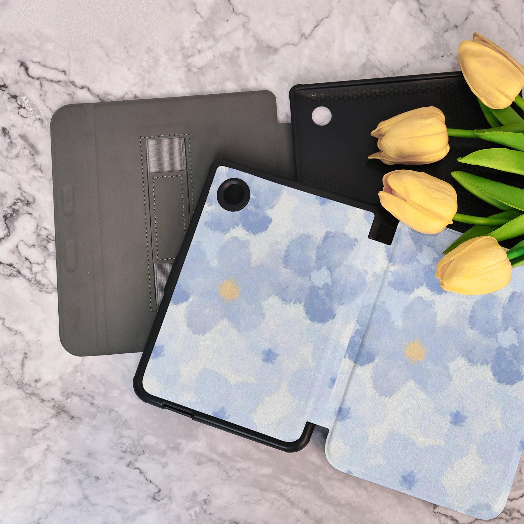 Gradient Rendering Flower Kindle Case Paperwhite 2024 Paperwhite 7 ...