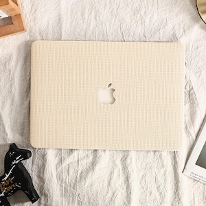 Pink Woven Leather MacBook Case For M4 M2 Air 13 A3240 A2681 Air 15 A3241 Pro 13 14 16 Case 2025 2024 2023 2022 MacBook Air Pro Case Cover image 6