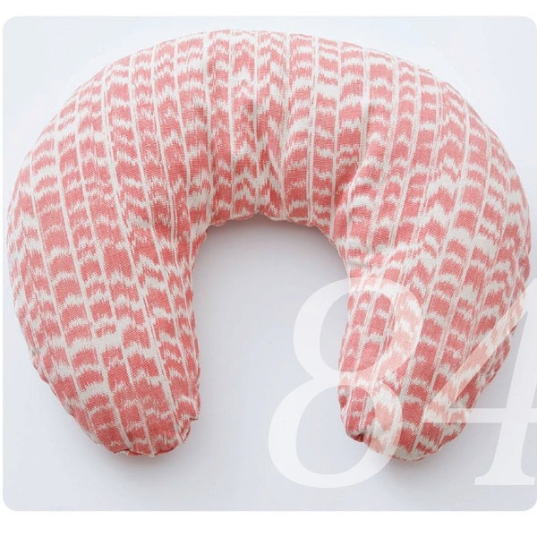 Sew your own nursing pillow, seat cushion for the baby, sewing instructions with a pattern in German.