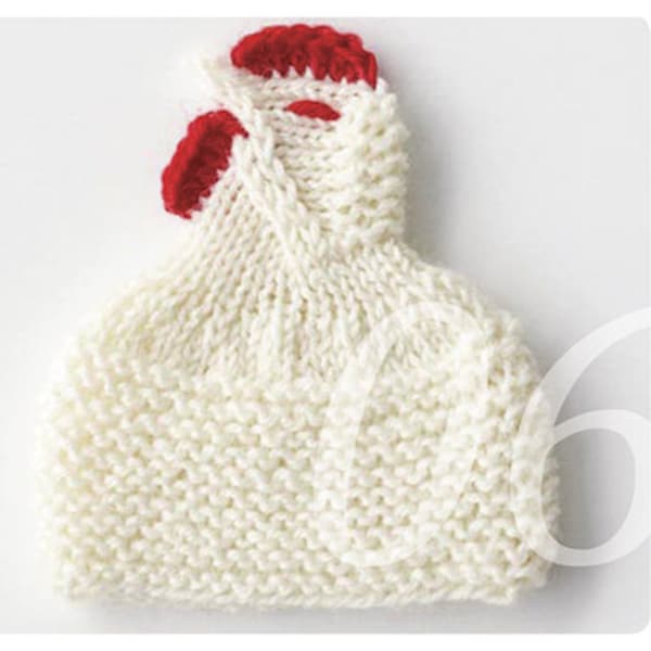 Knitting instructions for chick egg warmers for Easter or as a table decoration, instructions as an instant download in German