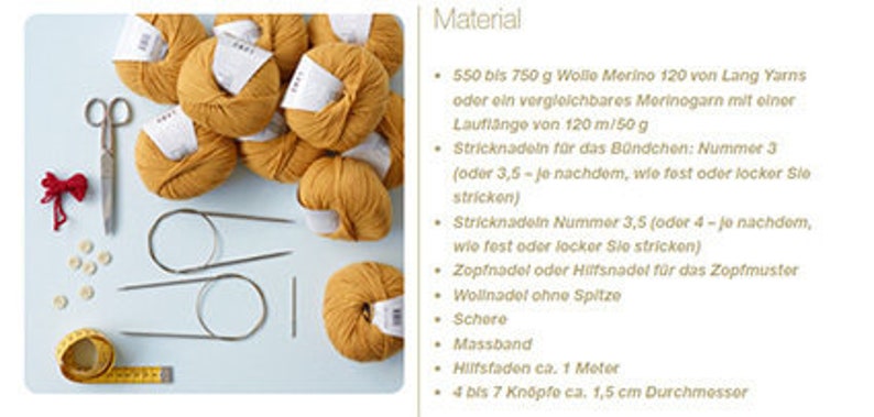 Traditional jacket knitting instructions. A cardigan in a traditional look with a cable pattern and a knob pattern. In German. image 4