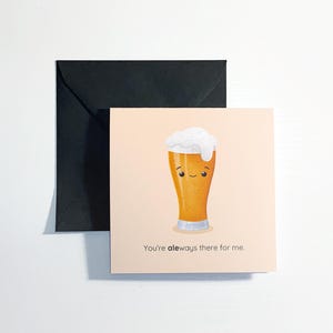 Cartão de cerveja/pinta personalizado para qualquer ocasião. Bonito, atrevido ou com um trocadilho personalizado — você escolhe!