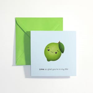 Cartão de limão personalizado para qualquer ocasião. Bonito, atrevido ou com um trocadilho personalizado — você escolhe!