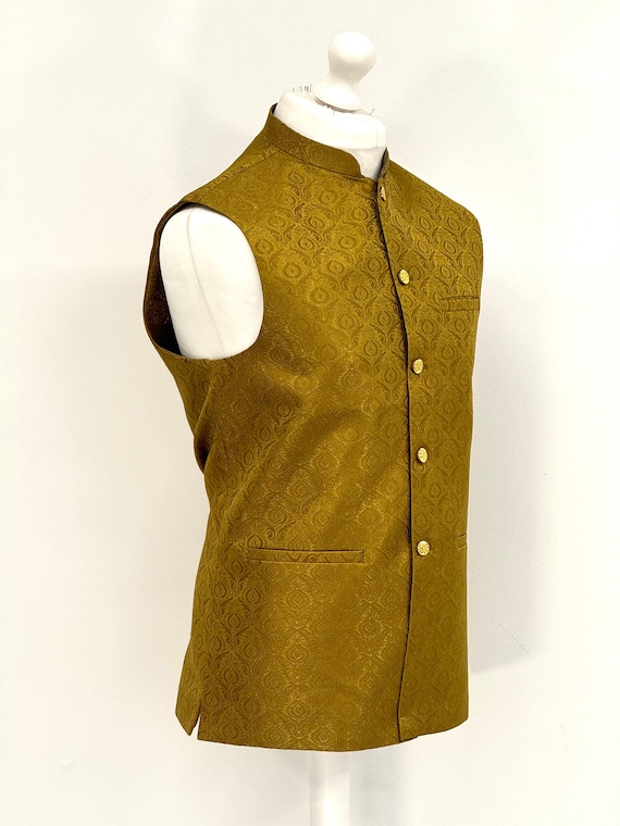 Jamawar waistcoat outlet