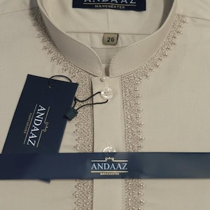 Men's Shalwar Kameez Vanilla Piyala Embroidery