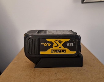 DeWalt 18v 4.0Ah Batteriehalter 3D Druck *NUR STL*