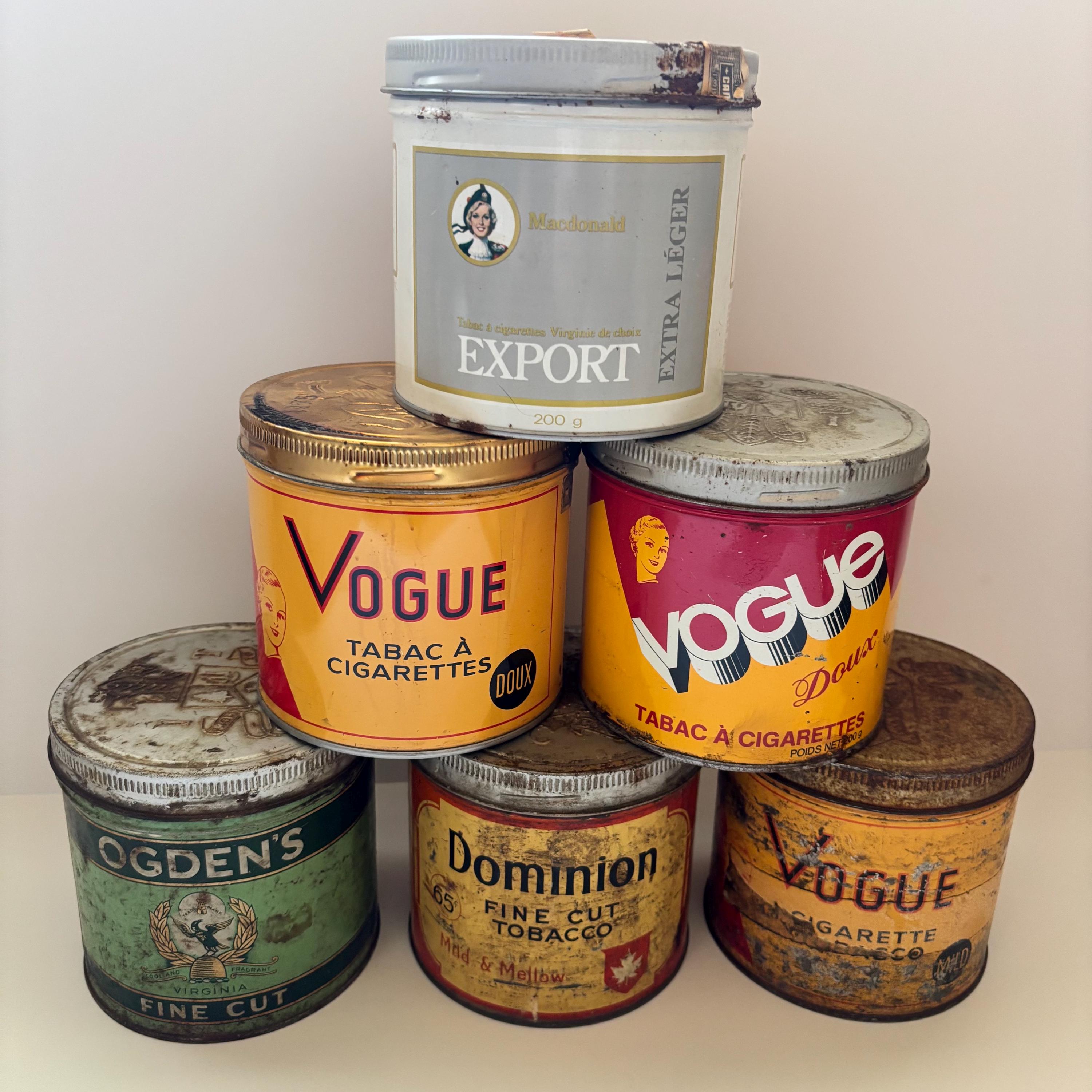 Vogue Tobacco Tin