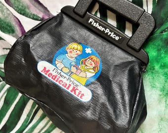 Borsa da dottore vintage Fisher Price Medical Kit