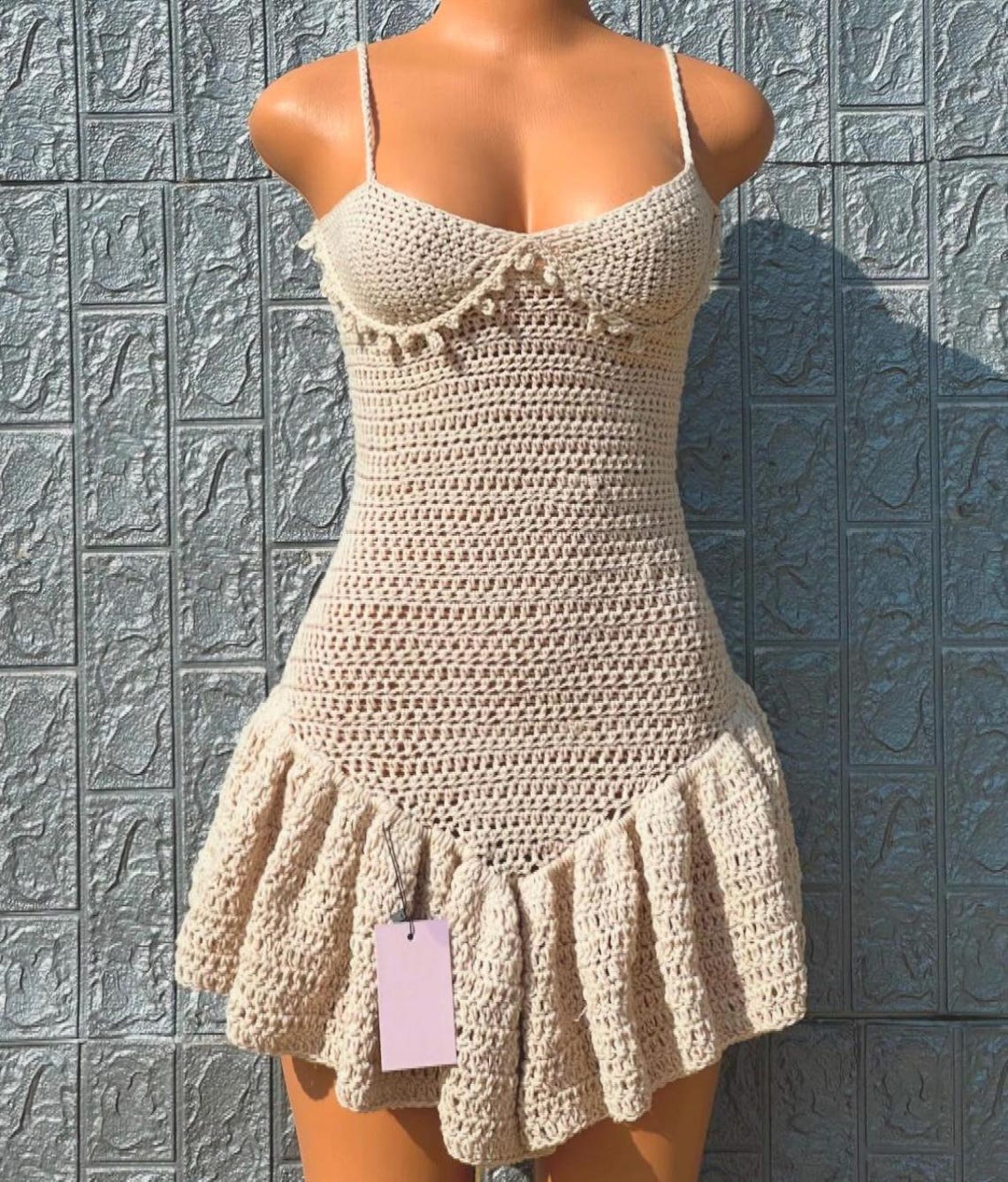 Island Lover Crochet Dress