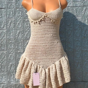 Robe Chasuble Isla A Details Crochet