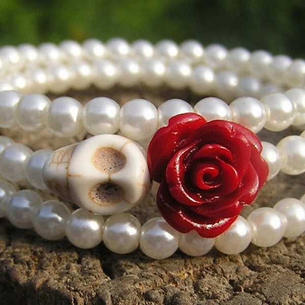 Dia De Los Muertos Day of the Dead Bracelet