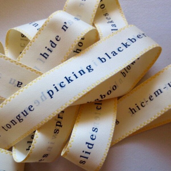 Novelty Ribbon Etsy