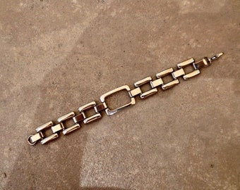 Unique Brutalist Minimalist Vintage Chain Bracelet