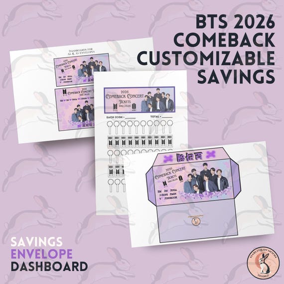 BTS Concert Savings Challenge: K-pop ARMY Tour Fund Tracker