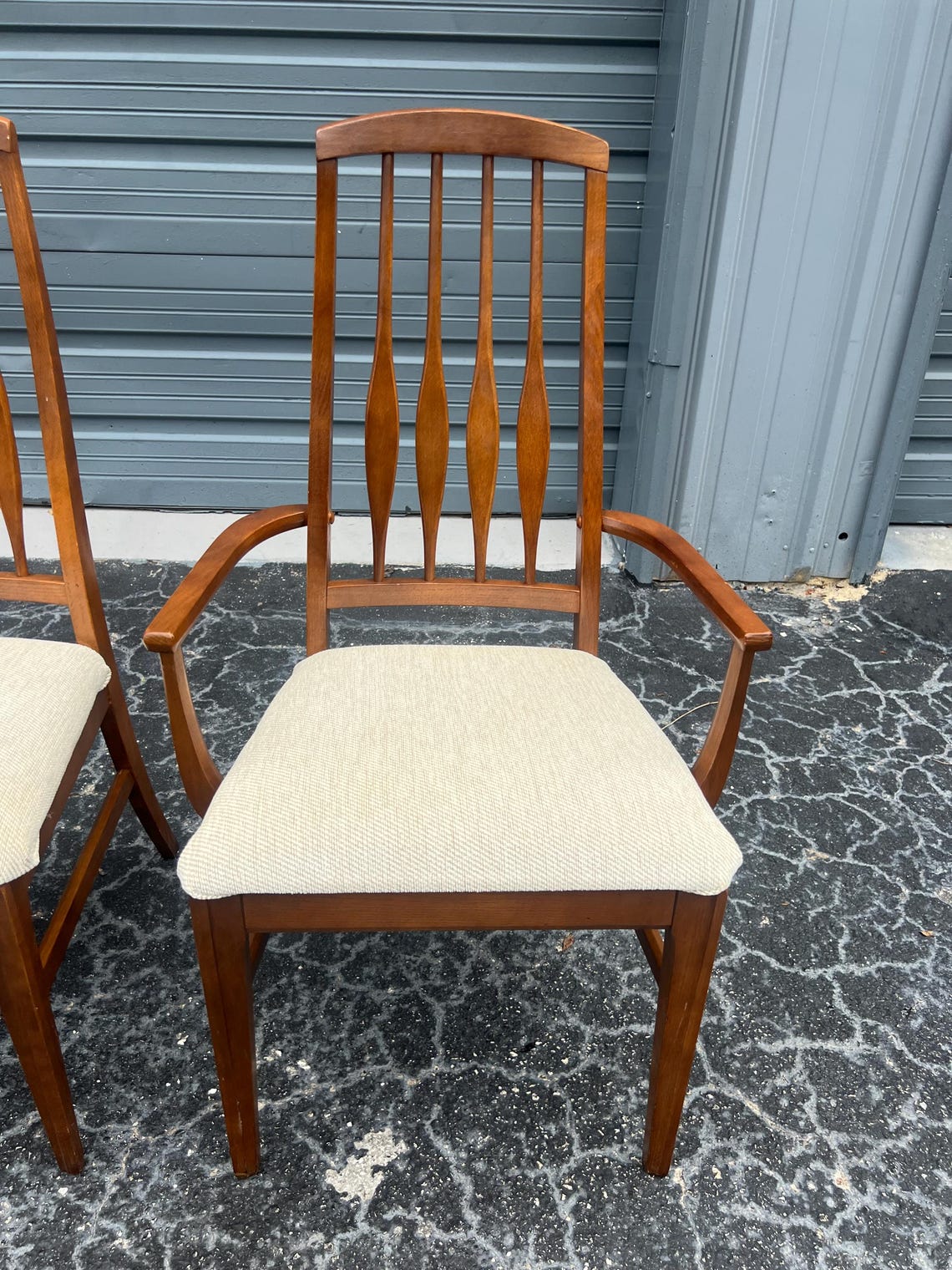 Mid Century Modern, MCM Dining Table Set, MCM Dining Chairs, MCM Dining