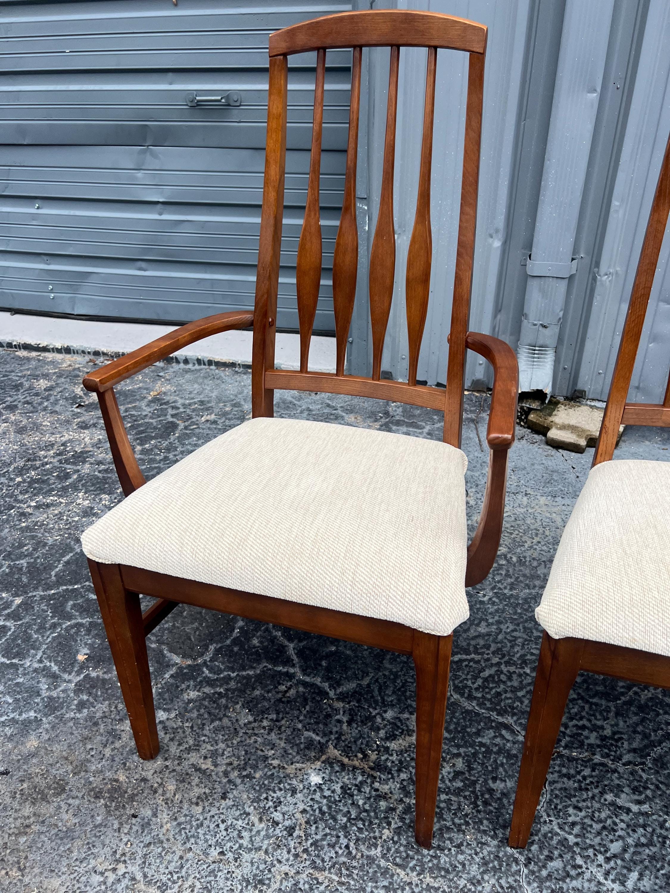 Mid Century Modern, MCM Dining Table Set, MCM Dining Chairs, MCM Dining ...