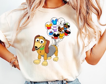 Slinky Dog Shirt, Toy Story Shirt, Disney Characters Shirt, Mickey Ears Slinky Dog Shirt, Slinky Dog Lover Gift, Dog Lover Family Shirt