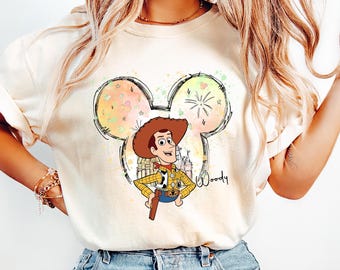 Toy Story Woody Shirt, Disney Woody Shirt, Disneyland Shirts, Toy Story Characters Sweatshirt, Disney World Woody Shirt, Toy Story Party