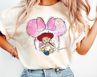 Disney Toy Story Jessie Bullseye Let's Go Girls T-Shirt, Long Live Cowgirls Shirt, Disneyland Family Matching, Woody Jessie Buzz Lightyear