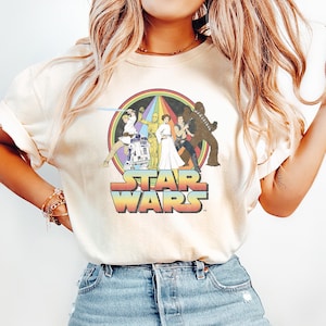 Retro Disney Star Wars Shirts, Star Wars Day Shirt, Disney World Shirt, Disney Family Shirt, Vintage Star Wars Shirt, Star Wars Shirt