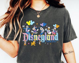 Disneyland 70th Anniversary Shirt, Disneyland Resort T-Shirt, WDW Family Vacation Sweatshirt, Mickey&Co Matching Sweater, Magic Kingdom Tee