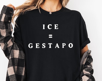 ICE Protest Shirt, ICE Out Of LA Shirt, Abolish Ice Shirt, Human Rights Tee, Anti Trump, Pro Immigrants, Anti Maga Tee, Activism Apparel