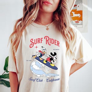 Mickey Retro Beach Shirt, Mickey and Friends T-shirt, Summer Vibes, Beach Vacation, Disneyland Trip, Disney Vacation Shirt, Holiday Tee