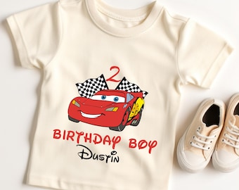 Disney Cars Birthday Shirt, Lightning McQueen Birthday Tee,Cars Family Trip Shirt, Disneyland Lightning McQueen Shirt