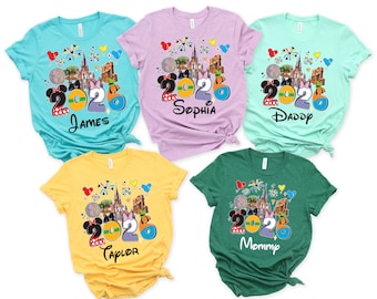 Disney Family Vacation 2026, Disney Family Trip, Disney Matching Shirts, Family Vacation Shirt, Disney Vacation Shirt, Personalized Disney