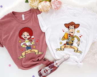 Custom Toy Story Characters Shirt, Jessie and Woody Shirt, Disneyland Trip Shirt, Toy Story Fun Gift, Toy Story Birthday Gift, Toy Story Tee