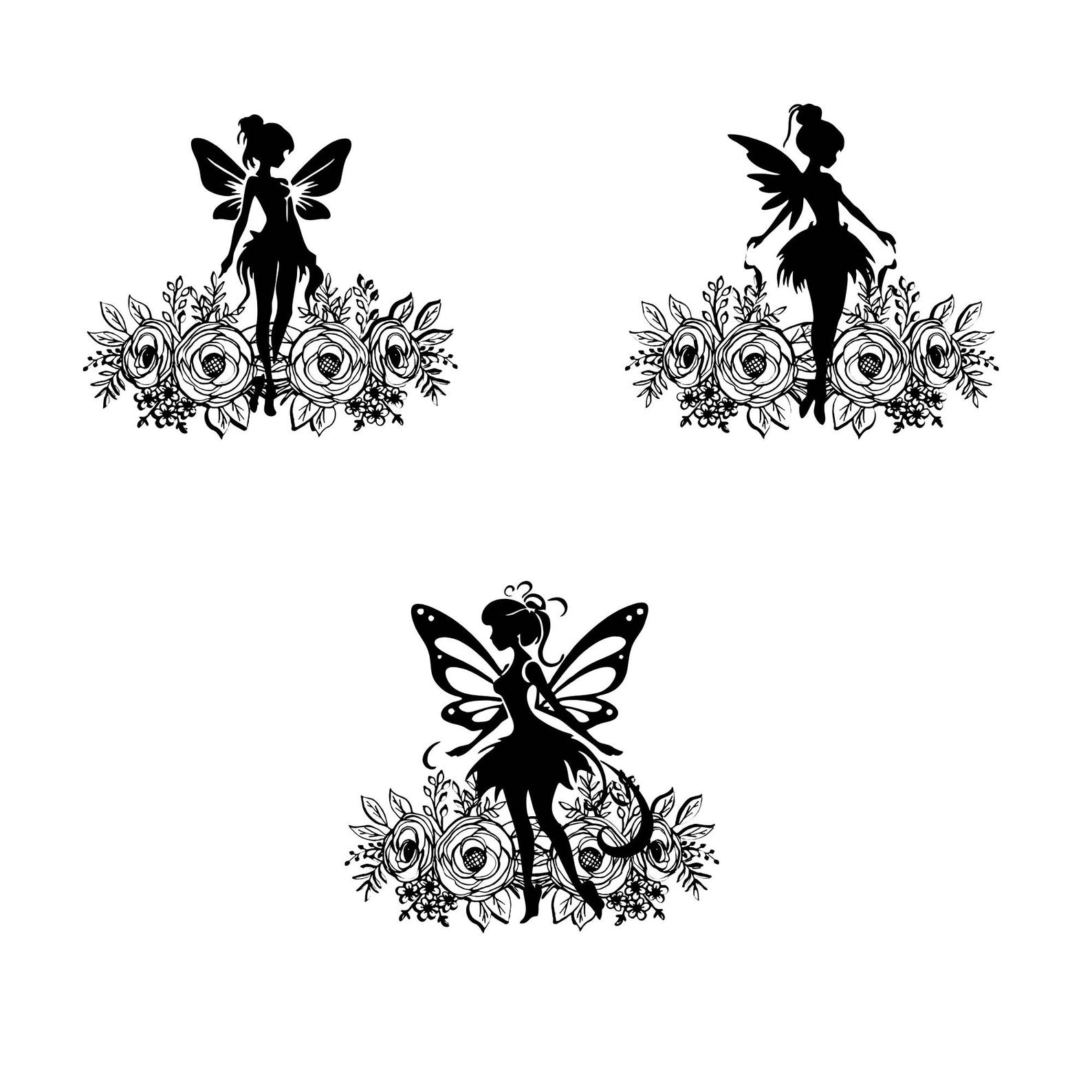 Fairy Svg Bundle, Fairy Clipart , Magical Fairy Vector, Cute Fairy ...