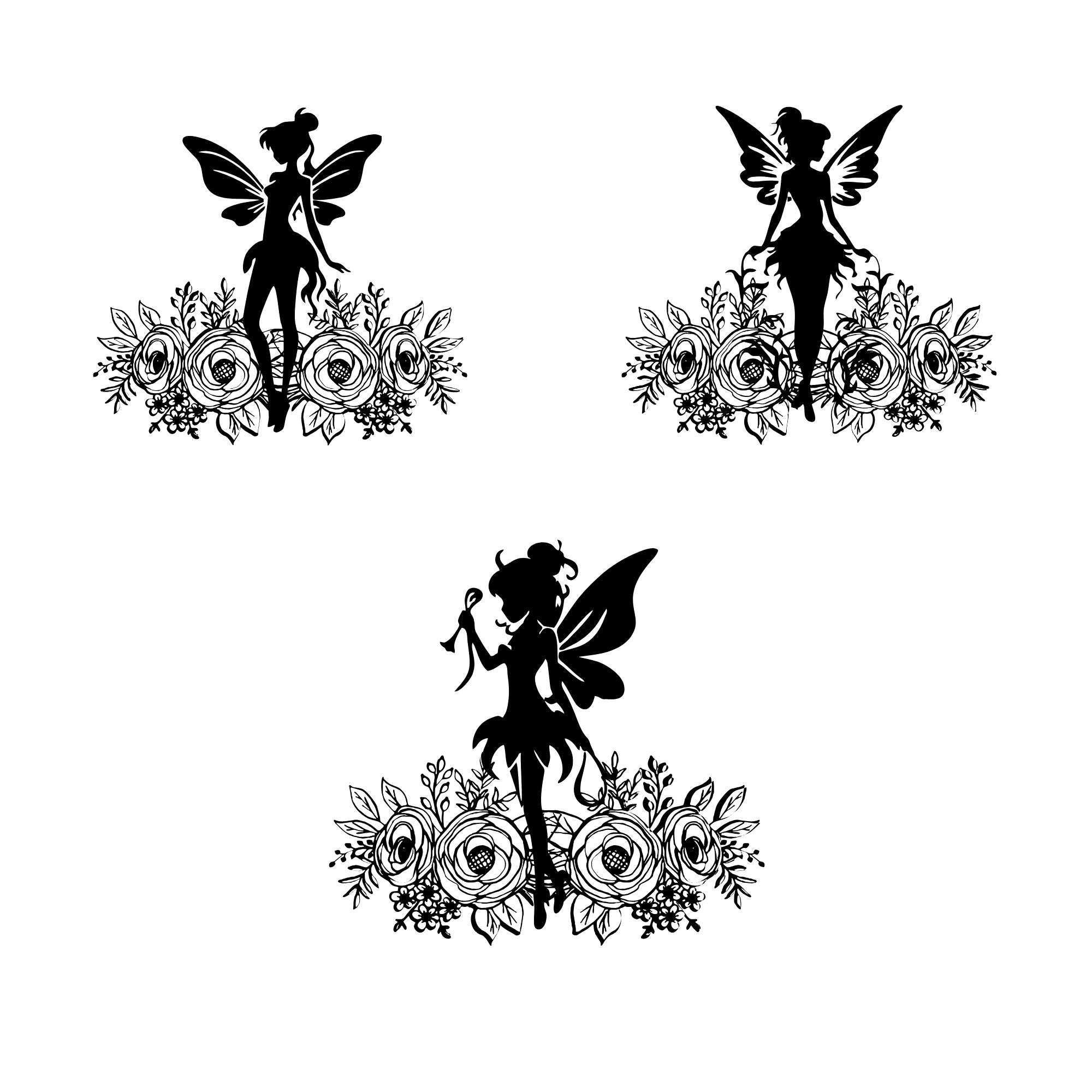 Fairy Svg Bundle, Fairy Clipart , Magical Fairy Vector, Cute Fairy ...