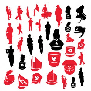 Marching Band Svg Bundle, Marching Band Clipart For Cricut, Band Vector, Marching Band Decal, Marching Band Cut Files.
