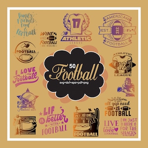 Fußball-Svg-Bundle, Fußball-Zitate-Clipart Für Cricut, Fußball-Spruch-Vektorgrafik, Fußball-Silhouette, Fußball-Aufkleber, Fußball-Schnittdateien.