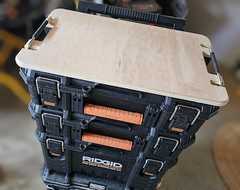 Custom Wood Worktop for Rigid Pro Gear 2.0 - Handcrafted Maple Plywood