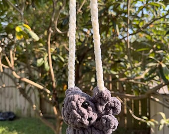 Crochet Spider Hanger: Handmade Spider Accessory
