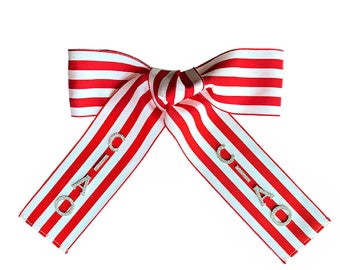 Ms. Perfect Bow in Cabana Stripe