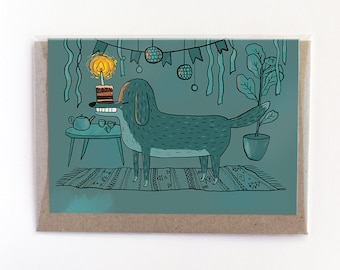 Greeting card - Birthday Dog